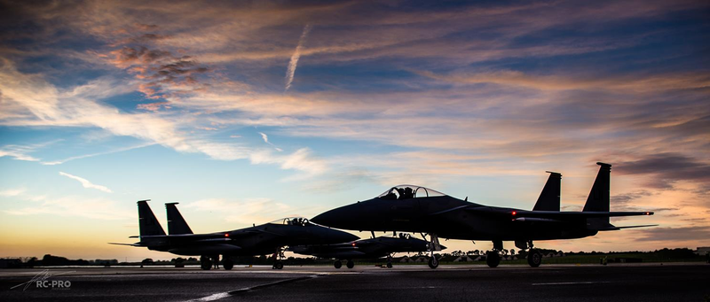 Illustration for article titled This Photo Tour Of The USAF's "Grim Reapers" F-15 Squadron Will Give You Shivers